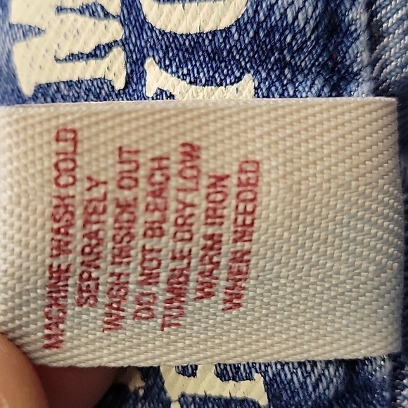 Mossimo Denim Jeans Low Rise Super Flare Size 7 - Picture 15 of 17